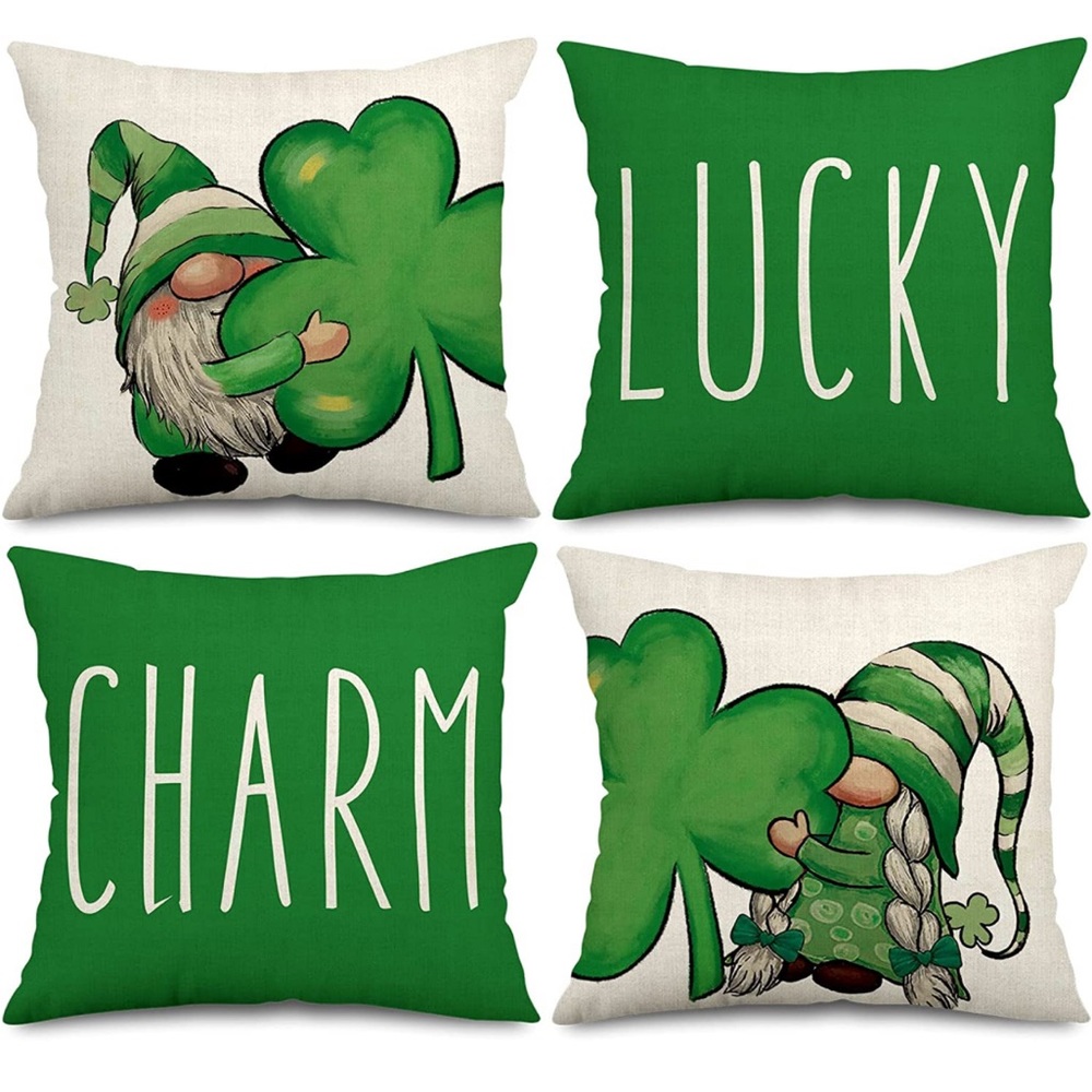 St. Patrick's Day Pillow Cover